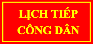 LỊCH TIẾP CÔNG DÂN CỦA CHI CỤC QUẢN LÝ THỊ TRƯỜNG TỈNH LÂM ĐỒNG NĂM 2026